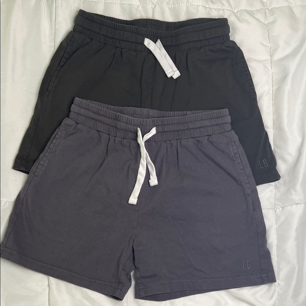 Little Bipsy gray gym shorts - size 5-6T
